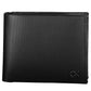 Sleek Black Leather Wallet with RFID Blocker
