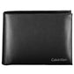 Sleek Black Leather Wallet with Coin Purse