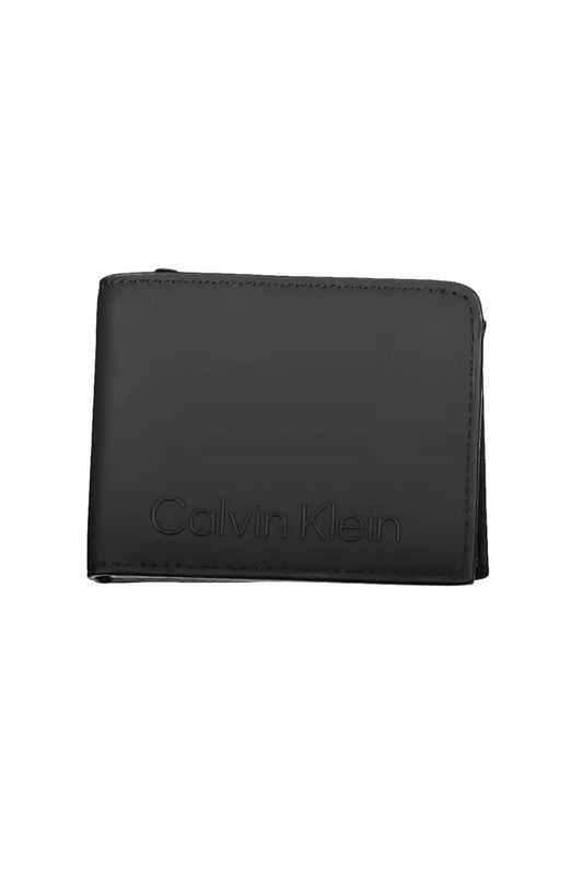 Elegant Black Leather Wallet with RFID Block