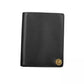Sleek Leather Card Holder with Coin Zip