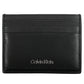 Sleek Black Leather Card Holder