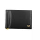 Sleek Black Leather RFID-Blocking Wallet