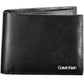 Sleek Black Leather Wallet with RFID Lock