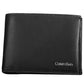 Sleek Black Leather Wallet with RFID Blocker