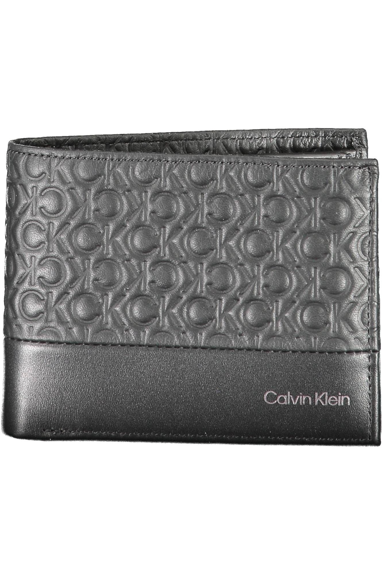 Elegant Black Leather Wallet with RFID Block