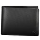 Sleek Black Leather Wallet with RFID Blocker