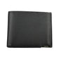 Sleek Black Polyurethane Wallet with RFID Blocker