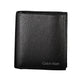 Sleek Black Leather Wallet with RFID Blocker