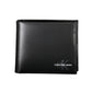 Sophisticated Leather Wallet with Printed Logo