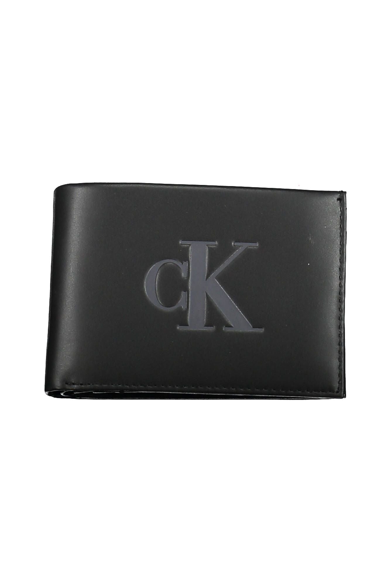 Elegant Black Leather Wallet with RFID Blocker