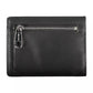 Sleek Black Polyethylene Card Holder