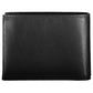 Sleek Black Leather Wallet with RFID Blocker