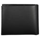 Sleek Black Leather Wallet with RFID Blocker
