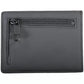 Sleek Black Card Holder with Coin Pocket