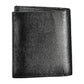 Sleek Black Leather Wallet with RFID Block