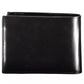 Sleek Black Leather Wallet with RFID Blocker
