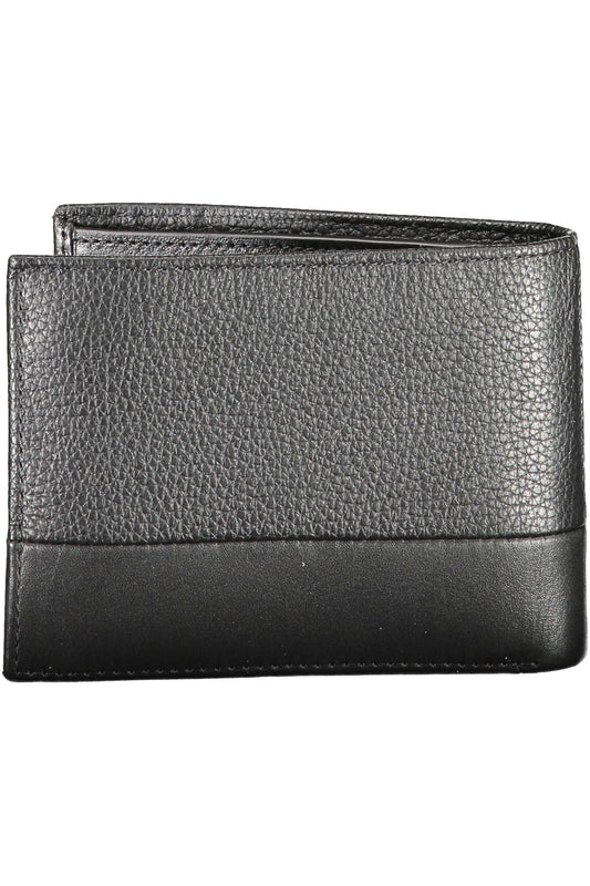 Sophisticated Black Leather Wallet with RFID Block