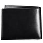 Elegant Black Leather Wallet with RFID Blocker