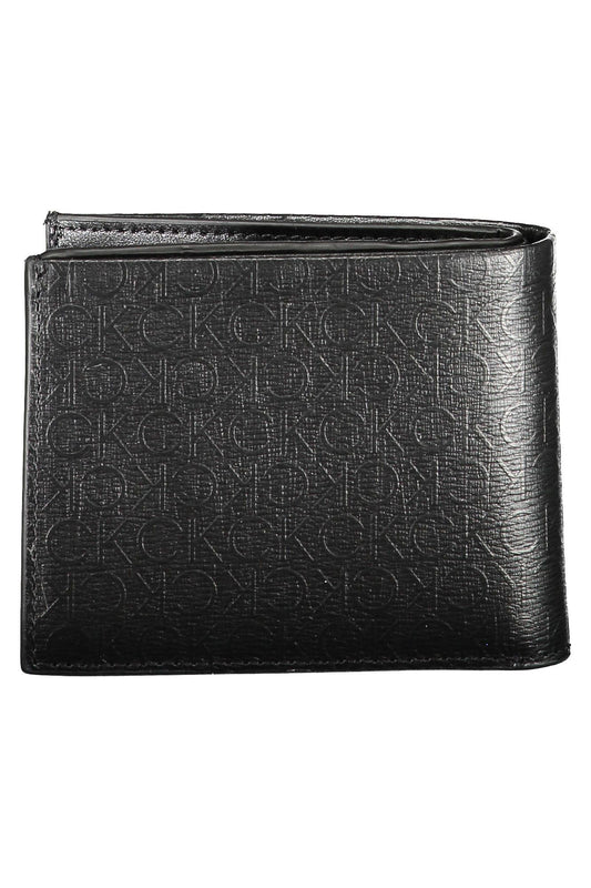 Elegant Black RFID Wallet with Coin Purse