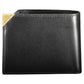 Elegant Black Leather RFID-Blocking Wallet