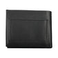 Sleek Black Polyurethane Wallet with RFID Blocker