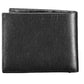 Sleek RFID-Blocking Black Leather Wallet