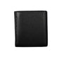 Sleek Black Leather Wallet with RFID Blocker
