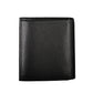Sleek Black Leather Wallet with RFID Blocker