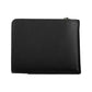 Sleek Black RFID-Secure Wallet with Coin Purse
