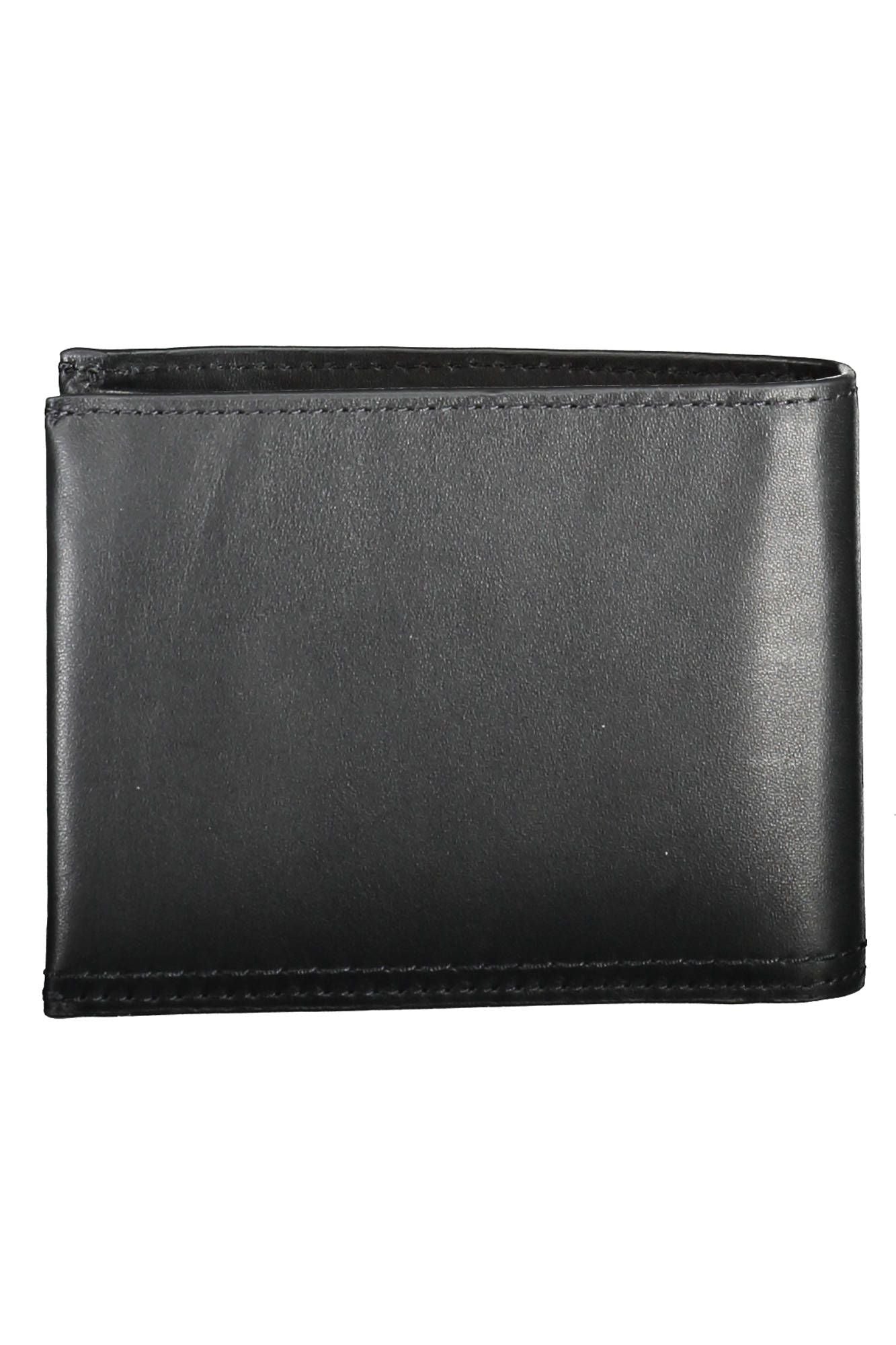 Elegant Leather Dual-Compartment Men's Wallet