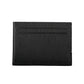 Sleek Leather Card Holder with Contrast Detailing
