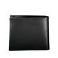 Sophisticated Leather Wallet with Printed Logo