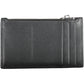 Sleek Leather Card Holder with Zip Pocket