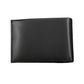 Elegant Black Leather Wallet with RFID Blocker