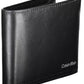 Elegant Black Leather Bi-Fold Wallet