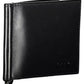 Sleek Black Leather Wallet with RFID Block