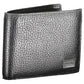 Sleek Black Leather Wallet with RFID Blocker