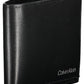 Elegant Black Leather RFID-Blocking Wallet