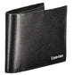 Sleek Black Leather Wallet with RFID Lock