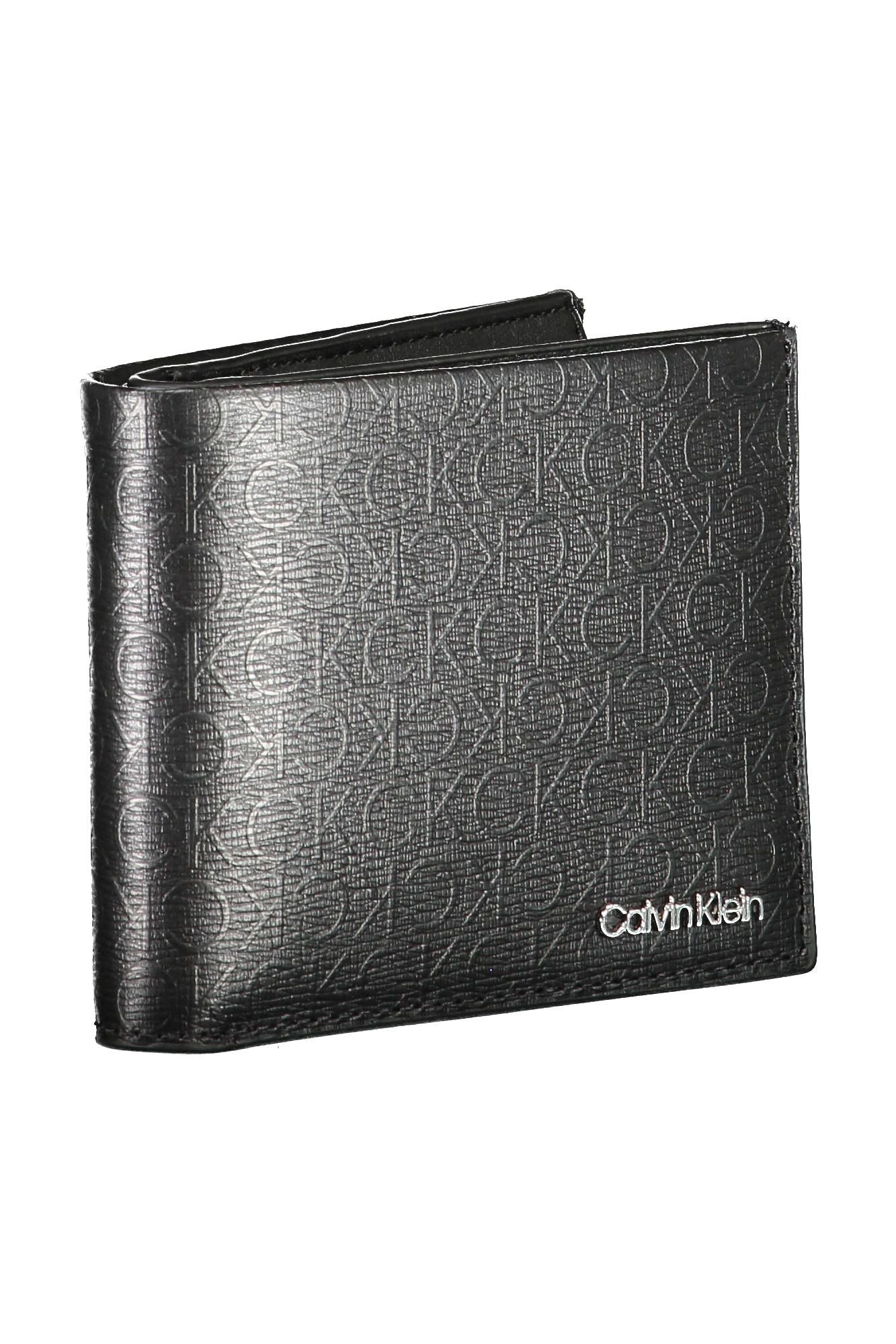 Elegant Black RFID Wallet with Coin Purse