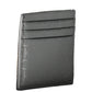 Sleek Black Polyethylene Card Holder
