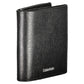 Sleek Black Leather Wallet with RFID Blocker