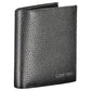 Elegant Black Leather Wallet with RFID Block