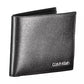 Sleek RFID-Blocking Black Leather Wallet