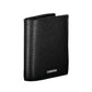 Sleek Black Leather Wallet with RFID Blocker