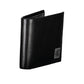 Elegant Black Leather Wallet with RFID Blocker