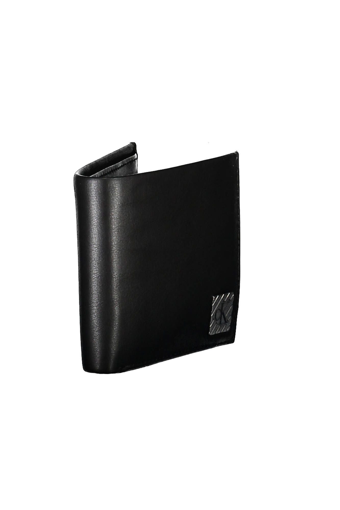 Sleek Black Leather RFID Wallet