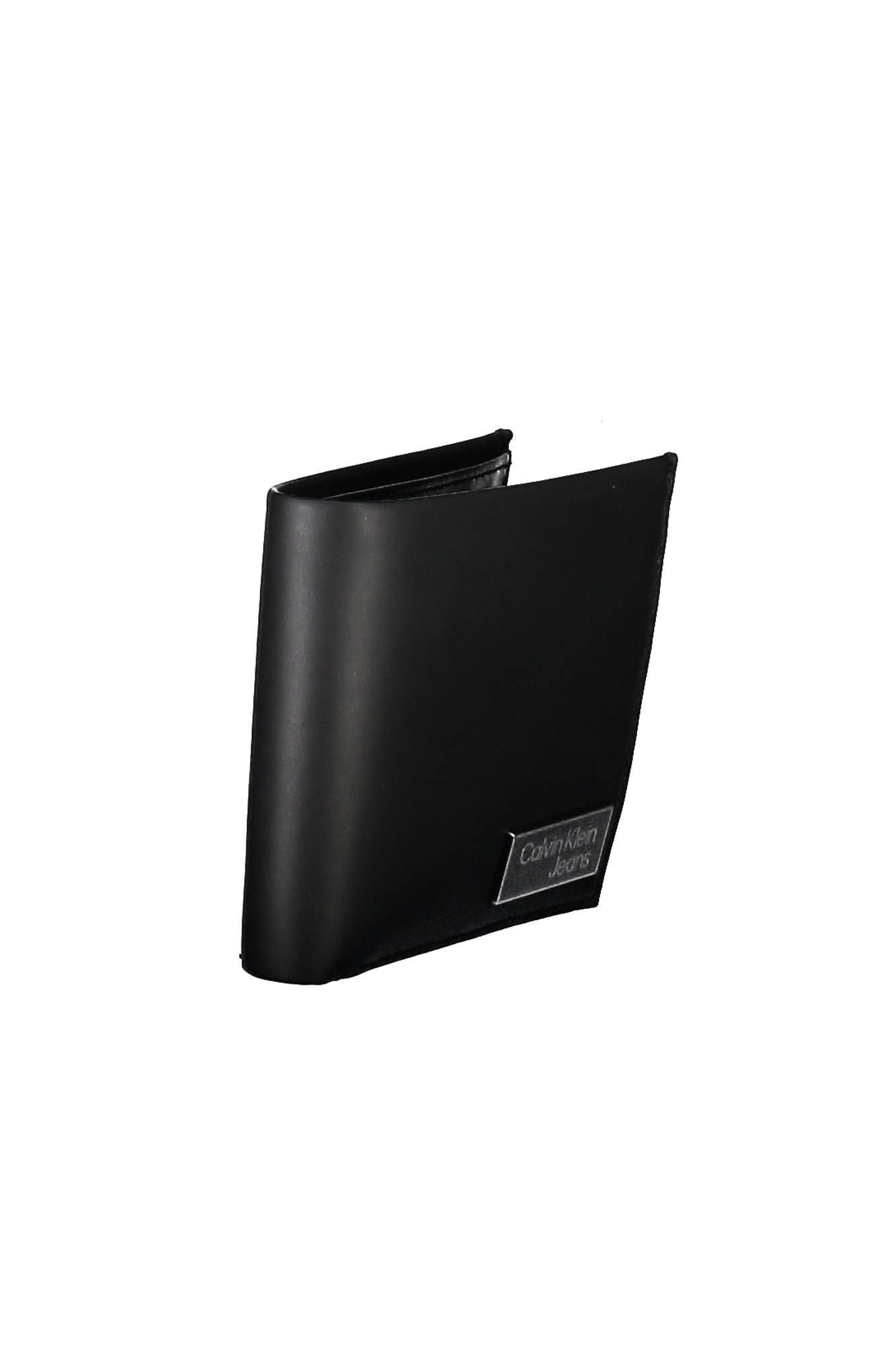 Sleek Black Leather Wallet for Men