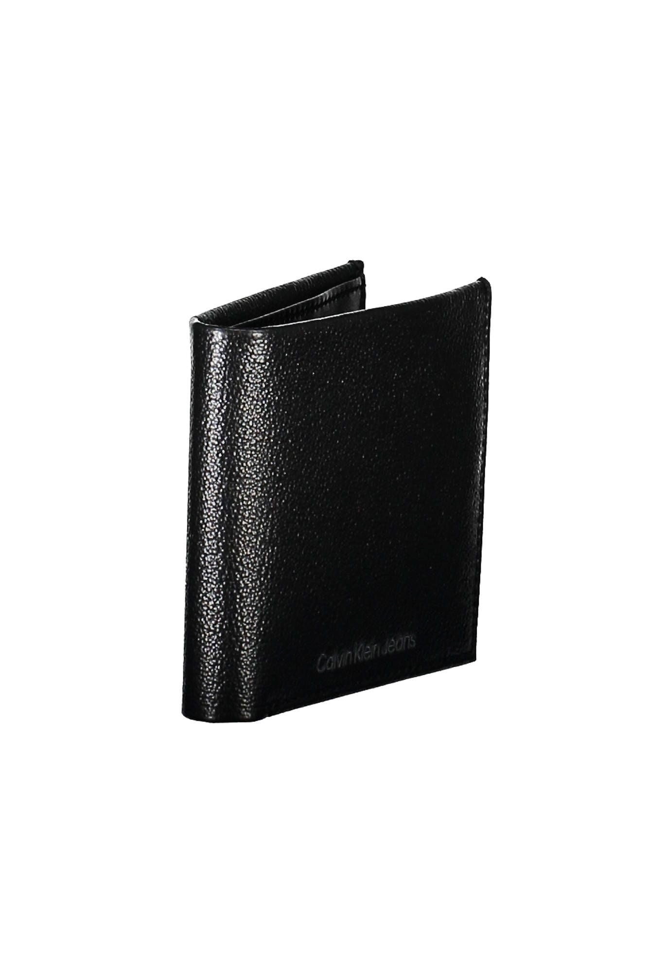 Sleek Black Leather Wallet for Men