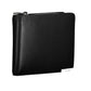 Sleek Black RFID-Secure Wallet with Coin Purse